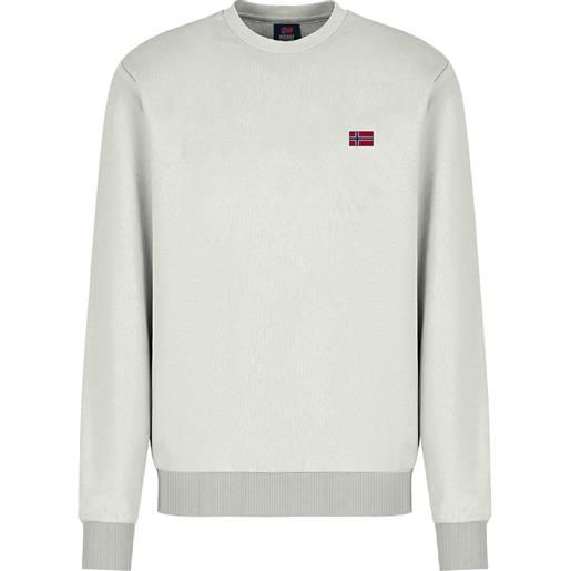Scuola nautica italiana - felpa girocollo uomo 859453 off white