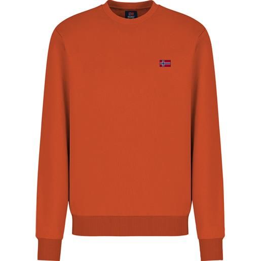 Scuola nautica italiana - felpa girocollo uomo 859453 rusty