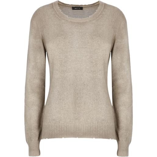Avant Toi maglione girocollo - toni neutri