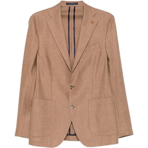 LATORRE blazer monopetto - marrone
