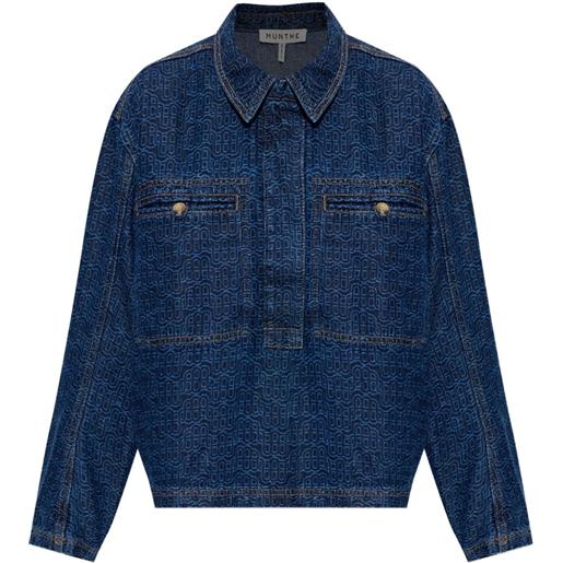 MUNTHE polo ruxa - blu