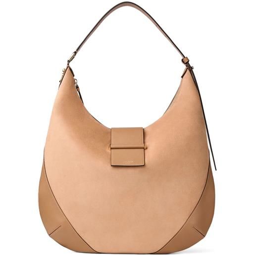 Jimmy Choo borsa a spalla media - marrone