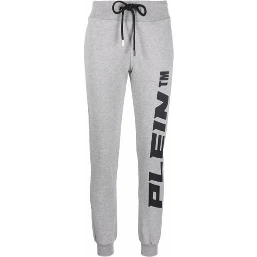 Philipp Plein joggers con stampa - grigio