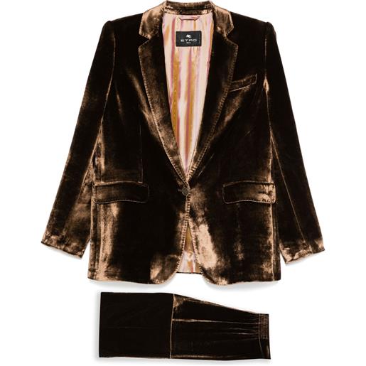 ETRO completo monopetto - marrone