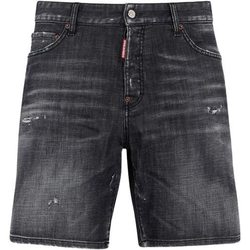 DSQUARED2 shorts denim - grigio