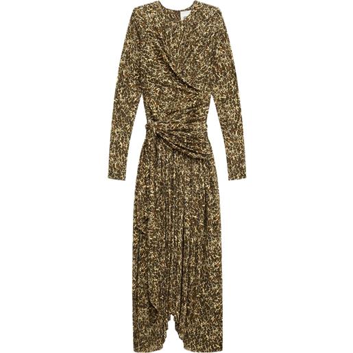 ISABEL MARANT abito zeidi - marrone