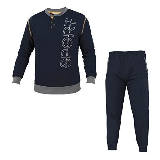 Pigiama Corto Serafino Cotone Leggero E Tela Di Cotone - Foto 2