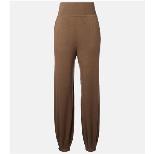 Loro Piana pantaloni sportivi in misto cashmere