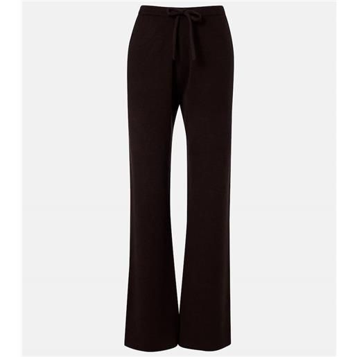 Extreme Cashmere pantaloni sportivi run in misto cashmere
