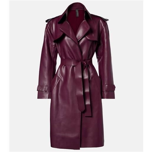 Norma Kamali trench con cintura
