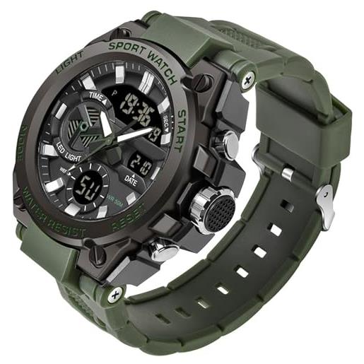 findtime Orologio digale da uomo, impermeabile, sportivo | FindTheDeal