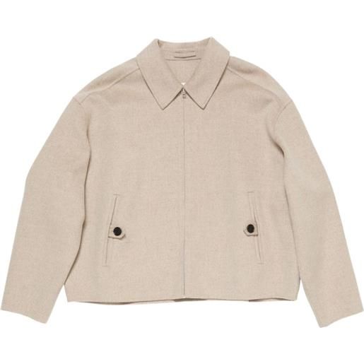 Acne Studios giacca con zip - toni neutri