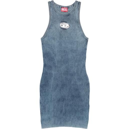 Diesel abito corto smanicato - blu