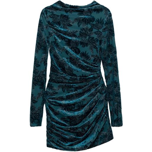 Simkhai abito vallyn corto a fiori - blu