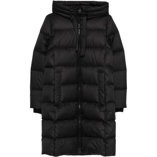 Marc O'Polo cappotto imbottito con cappuccio - nero