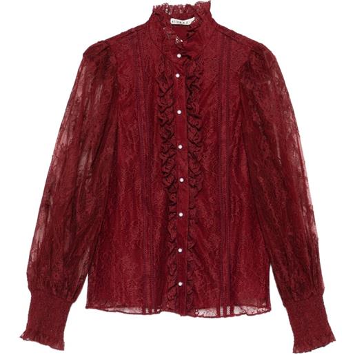alice + olivia blusa - rosso
