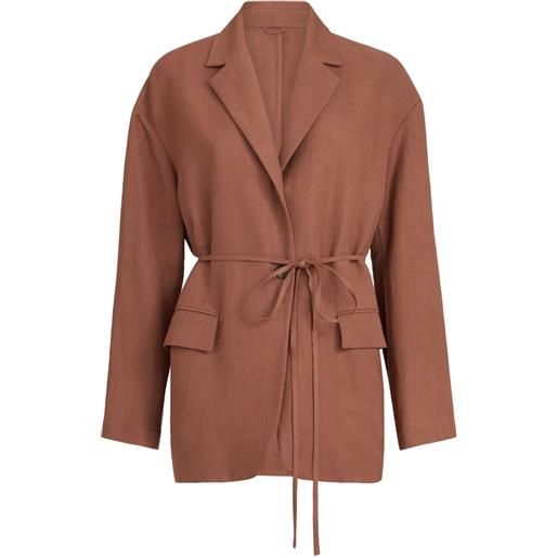 Brunello Cucinelli blazer con decorazione - arancione