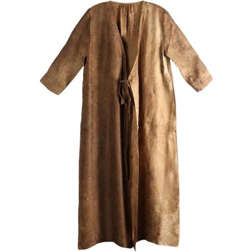 Uma Wang abito midi a portafoglio anthea - marrone