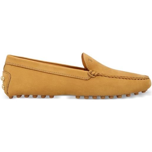 Tod's stringate con cuciture - marrone