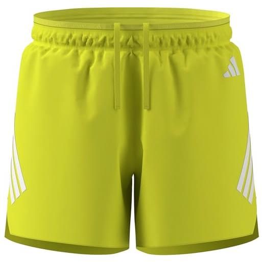 adidas homme adi365 running formotion iconic shorts, solar yellow, m 5 inch