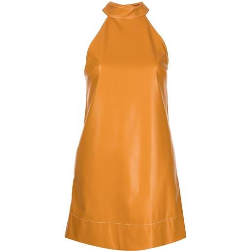 STAUD abito corto sicily - marrone