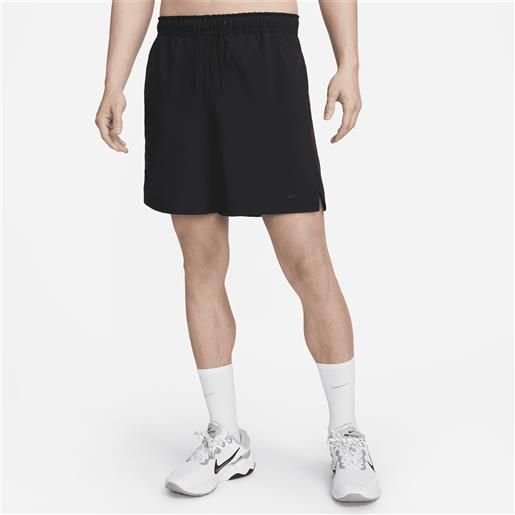 Nike shorts versatili dri-fit non foderati 18 cm Nike unlimited - uomo - nero