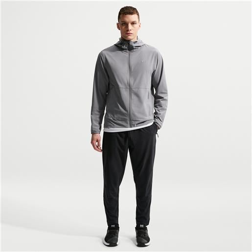 Nike pantaloni versatili con zip sul bordo dri-fit Nike unlimited - uomo - nero