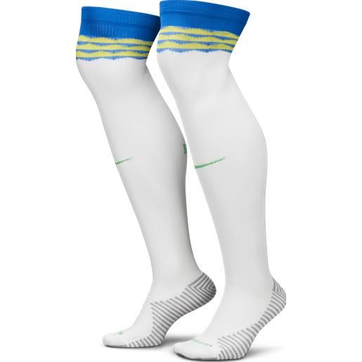 Nike calze da calcio al ginocchio Nike dri-fit brasile strike - home/away - bianco