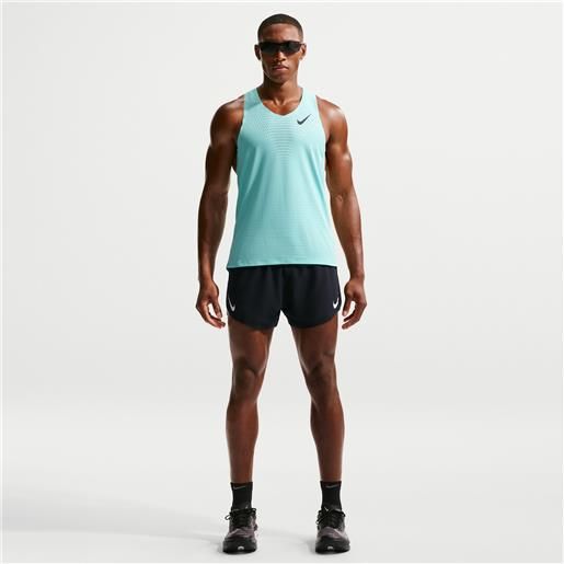 Nike shorts da running con slip foderati 10 cm Nike dri-fit adv Nike aero. Swift - uomo - nero