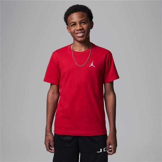 Jordan t-shirt ricamata jumpman air Jordan - ragazzo/a - rosso