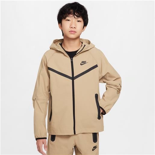 Nike giacca in tessuto Nike tech - ragazzo - marrone