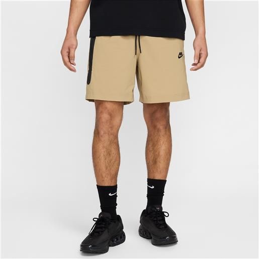Nike shorts in tessuto Nike tech - uomo - marrone
