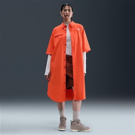 Nike abito con protezione uv dri-fit adv Nike acg orb weaver - donna - rosso