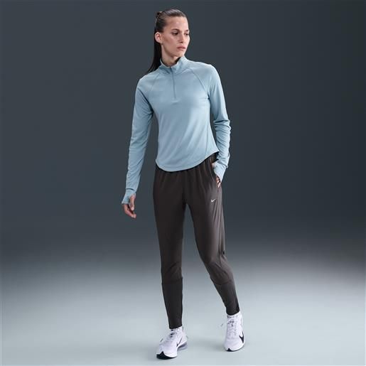 Nike pantaloni da running a vita media Nike swift con dri-fit - donna - grigio