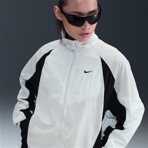 Nike track jacket oversize Nike - donna - grigio