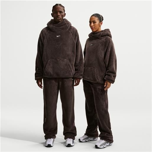 Nike pantaloni nocta chalet polar - marrone