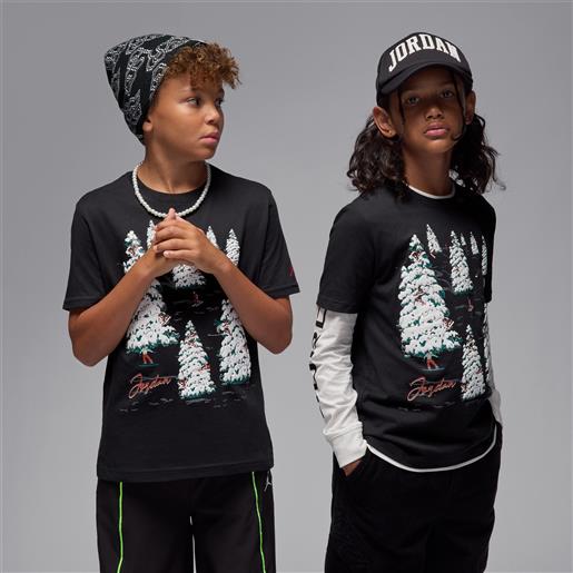 Jordan t-shirt winterland Jordan - ragazzo/a - nero