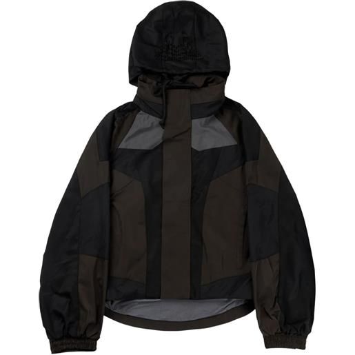 FFFPOSTALSERVICE parka con inserti - marrone
