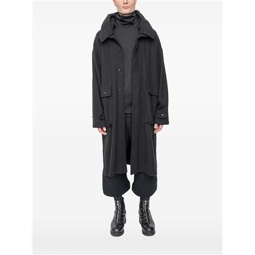 The Viridi-Anne parka con bottoni - nero