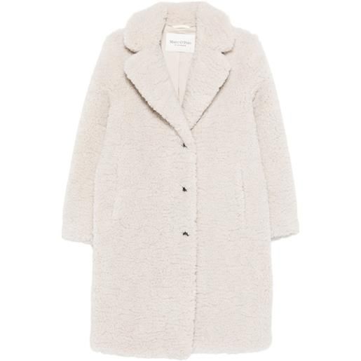 Marc O'Polo cappotto con bottoni - toni neutri