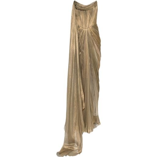 Iris Serban abito lungo elem - oro