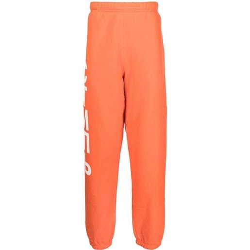 Heron Preston pantaloni sportivi стиль con stampa - arancione