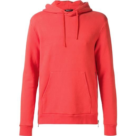Balmain classic hoodie - rosso