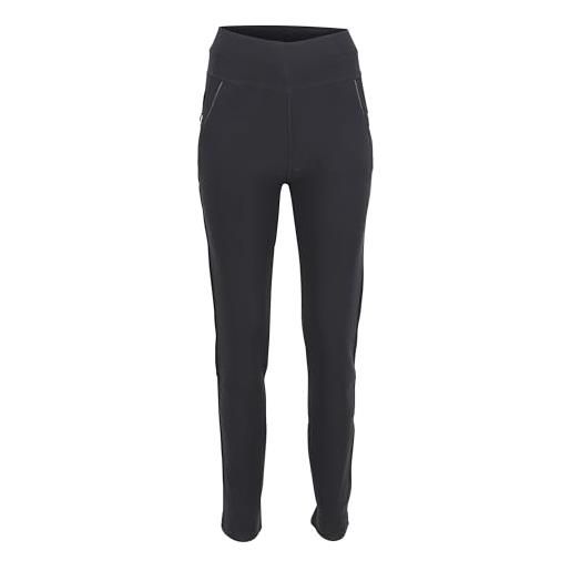 Pantaloni Sportivi Donna A Vita Alta, Elastici Con Coulisse, Gamba Dritta, Caldi Per Inverno E Autunno, Tinta Unita, Casual - 3