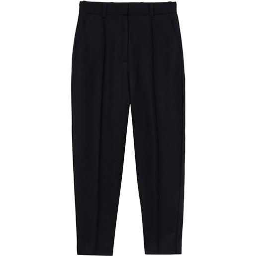 3.1 Phillip Lim pantaloni crop a vita alta - blu