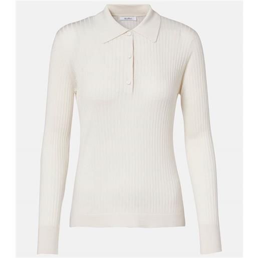 Max Mara polo gitano in cashmere e seta