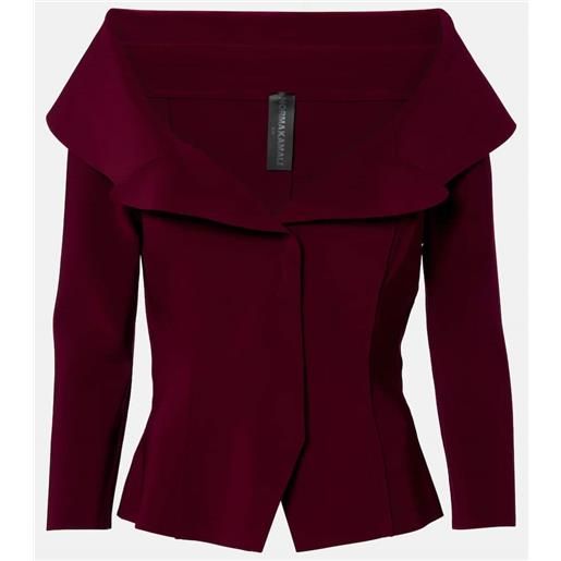 Norma Kamali blazer cropped