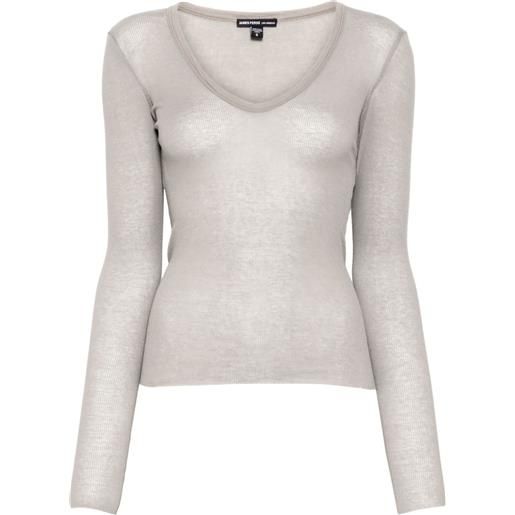 Zeagoo T Shirt Donna Maglia A Maniche Lunghe Collo Alto Basic Slim Fit Top Leggera Elastica Elegante Tinta Unita 1008951