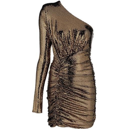 Alexandre Vauthier abito con paillettes - oro