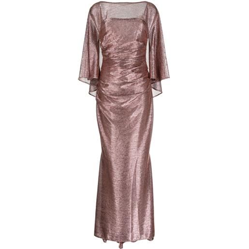 Talbot Runhof abito da sera kosha 1 - rosa